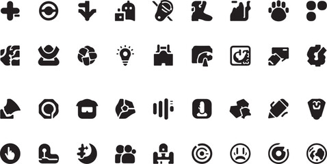 Astrology zodiac signs and symbols vector icon set for web and business illustration