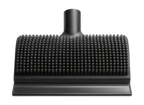 Rubber mop head with squeegee edge, perfect for cleaning wet surfaces in workshops.