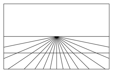 Symmetry Photography composition rules colorful frame design template.