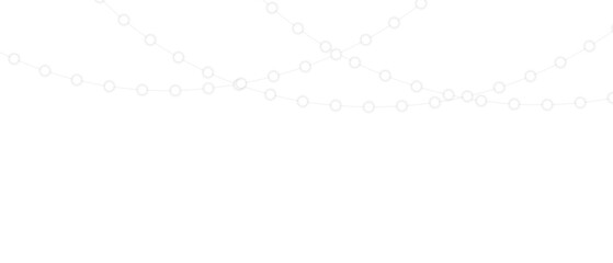 Christmas bulbs twinkle with gentle shine, festive garland string light PNG