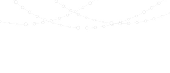 PNG Christmas lights with glowing bulbs for holiday cards and banners overlay background	
