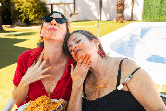 Spaghetti Girls Gone Playful