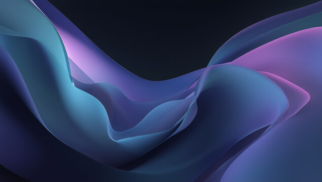 abstract background with Fast moving neon light trails in pink, purple, and blue hues, curving and twisting on a black background. digital technology concept, speed motion, futuristic design wallpaper