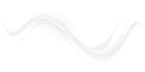 Abstract white wave overlay design with soft curves and flowing lines, creating a sense of movement and elegance for creative projects and digital backgrounds