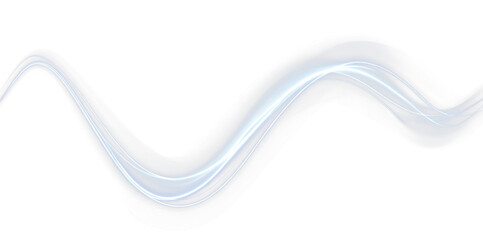 Abstract blue wave overlay design with smooth flowing lines, creating a sense of motion and elegance, ideal for backgrounds and graphic design projects with copy space