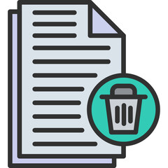 Delete File Icon