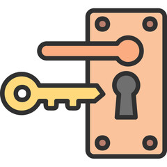 Door Lock Icon