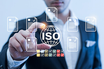 Iso certification compliance quality control standards management system audit business process document