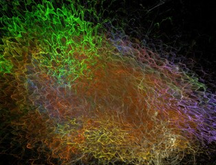 Imaginatory fractal abstract background Image