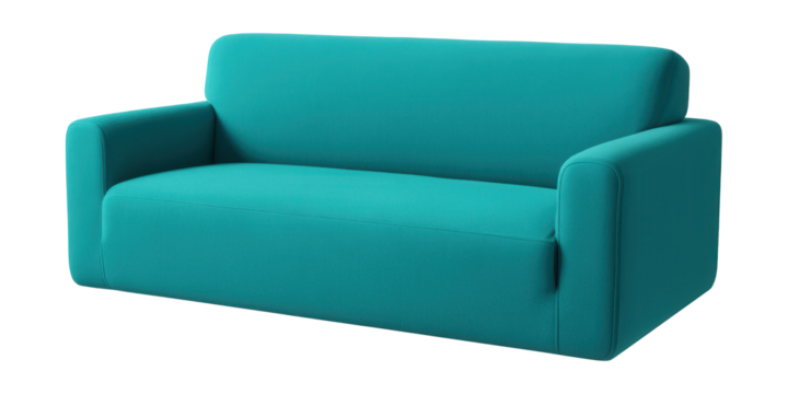 Elastic stretch sofa cover for a secure fit on apartment couches.