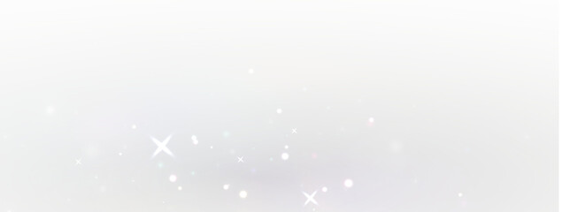 Glittering Christmas Light Flare with Magic Atmosphere