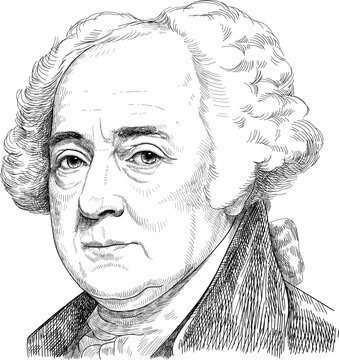 John Adams - a Founding Father and the second president of the United States from 1797 to 1801