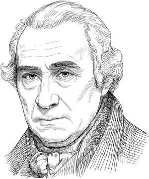 James Watt - Scottish inventor, engineer and chemist who improved on Thomas Newcomen's 1712 Newcomen steam engine with his Watt steam engine in 1776