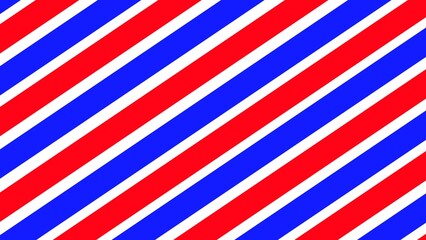 Obraz premium Abstract blue and red diagonal line pattern background for modern design or wallpaper use.