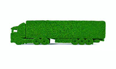 The green grass truck