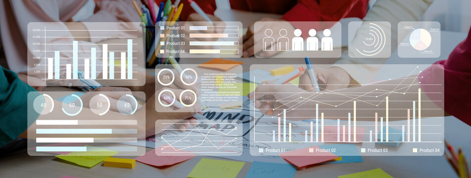 Modern dashboard interface showing performance metrics, data charts, and trend analysis for product tracking, reporting, and business intelligence. Parse