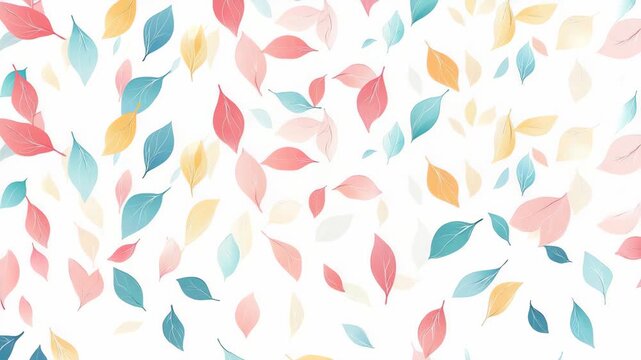 selective focus minimal line art seamless pattern elements