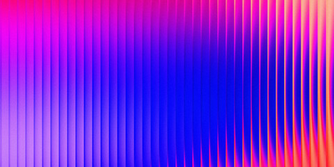 Abstract vertical geometric lines with a vibrant color gradient