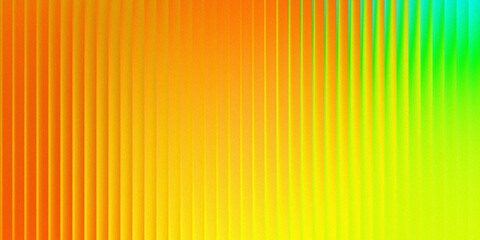 Vibrant abstract vertical stripes with orange yellow green gradient