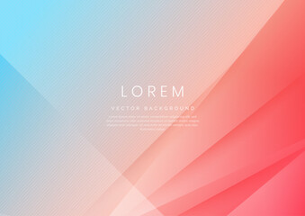 Abstract wave background vector design with colorful curved lines