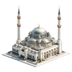 3D mosque icon set png islamic png religion png architecture png minaret png dome png faith png culture png building png worship png transparent background image