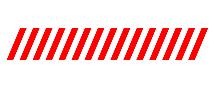 Red diagonal stripe pattern for warning design, hazard background, and industrial graphic element - Powered by Adobe