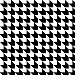 Houndstooth vector seamless pattern with dots