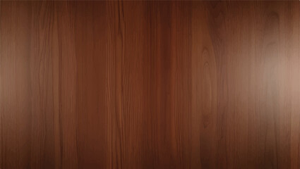 Naklejka premium Brown wood grain Table surface with natural texture for background and interior design. Wooden background.