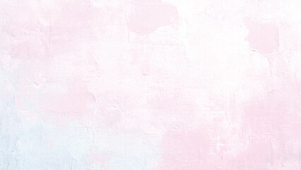 Asymmetrical bright red wall with bold paint texture