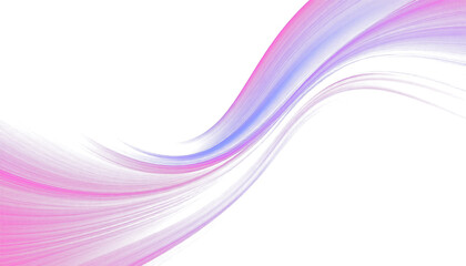 Soft pink-purple transparent wave for background overlay