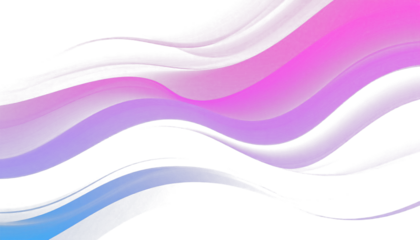 Rose-violet translucent air wave for banner overlay design