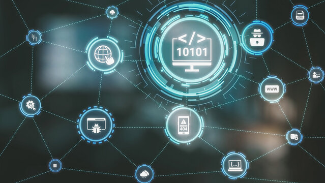 Software development with coding overlays, programming languages, developer tools, mobile app creation, and advanced programming for digital product development and software solutions. Spire