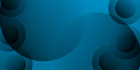 Abstract glowing circle lines on dark blue background. Geometric stripe line art design futuristic