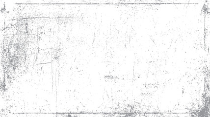 White background with distressed grey textured overlay and subtle scratches and speckles grunge