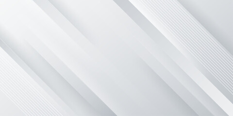 Obraz premium white abstract modern background design. Different Shapes and tangle Line Vector Design Style. vector illustration abstract graphic design banner pattern background template. any brandings. 