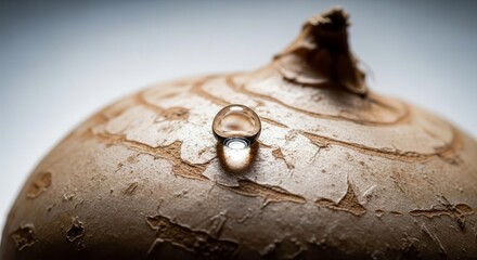 Stunning Macro Shot That Captures The Pure Essence Of A Delicate Moisture Bead