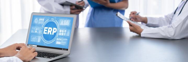 ERP enterprise resource planning software for brisk business to plan the marketing strategy