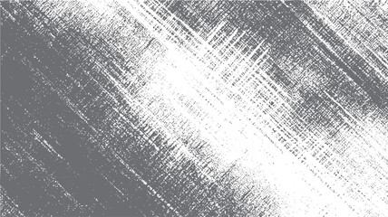 Fototapeta premium Abstract textured background with diagonal lines and speckles in shades of gray and white vector