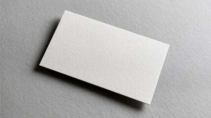 Clean Business Card Layout on Textured Background