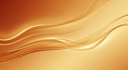 Luminous Abstract Gradient of Molten Amber to Gold with Suspended Golden Particles..jpeg
