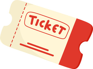 illustration ticket