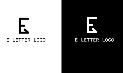 E brand logo, e company logo