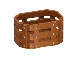 crates icon 3d illustration render