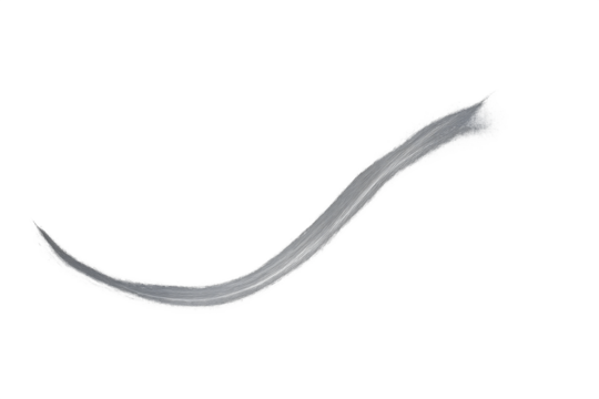 Abstract Metallic Silver Line on Gradient Background with Modern Minimal Design