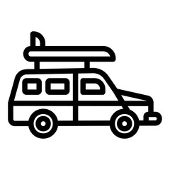 car Line Icon