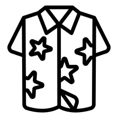 shirt Line Icon
