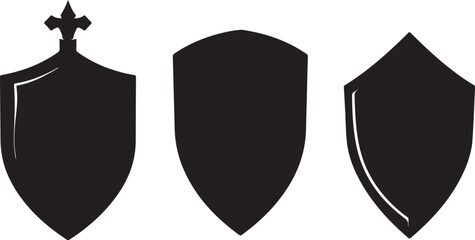 Medieval Shield Silhouette Bundle