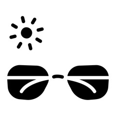 sunglasses Solid icon