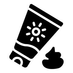 sunscreen Solid icon