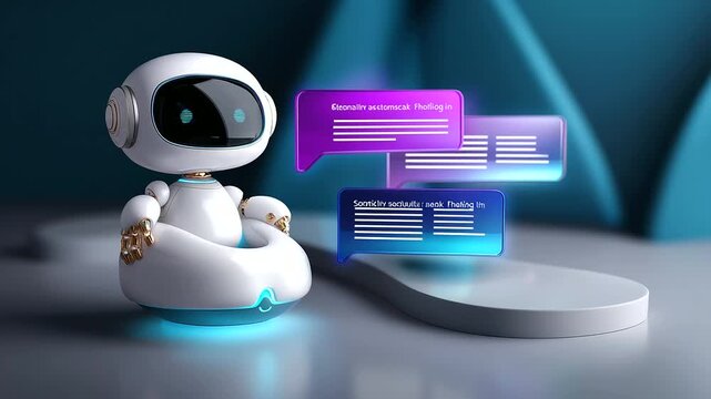Intelligent response system with automated chatbot providing instant help and content creation capabilities, with copy space